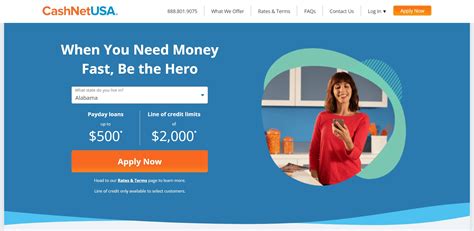cashnetusa login.